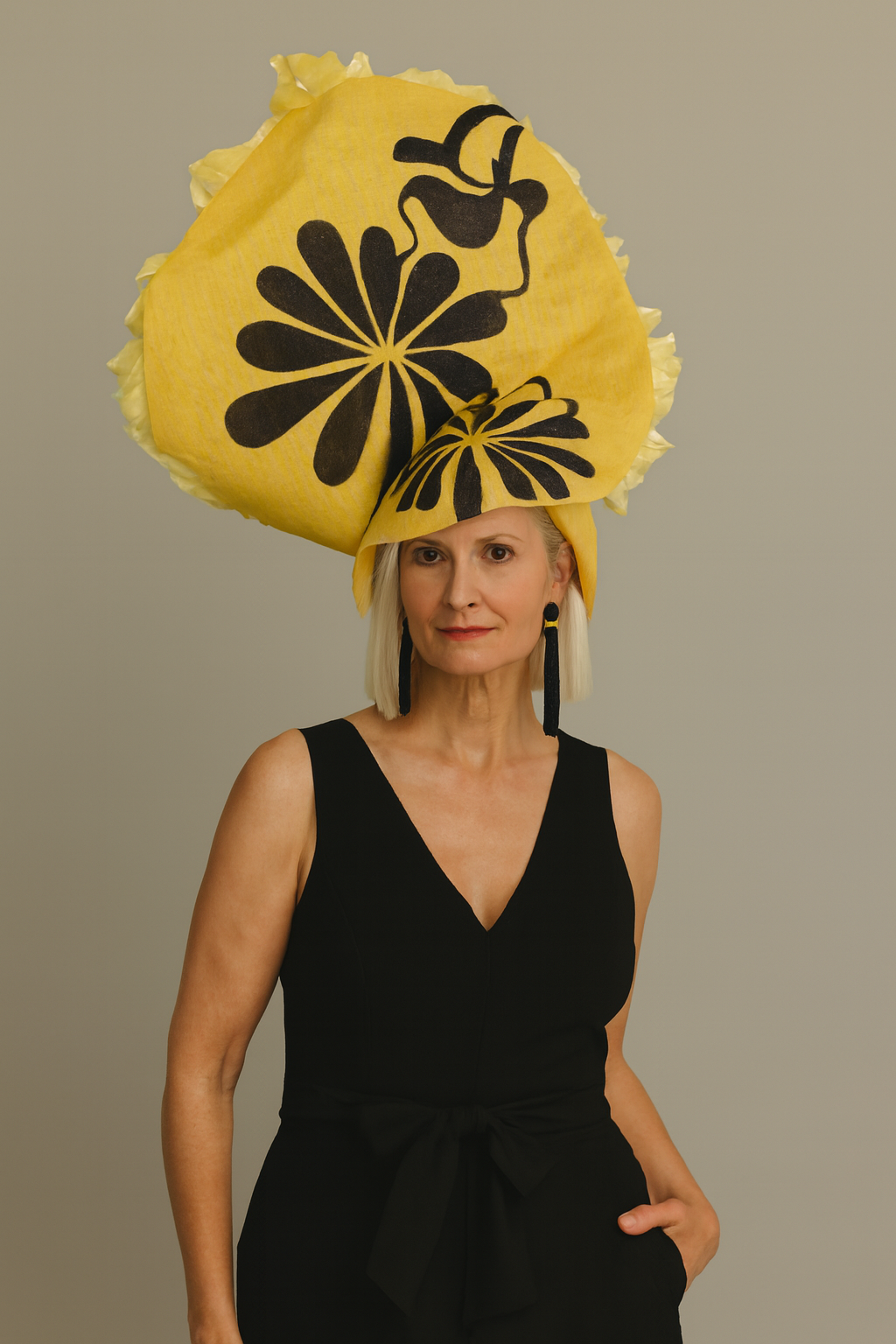 Yellow and black